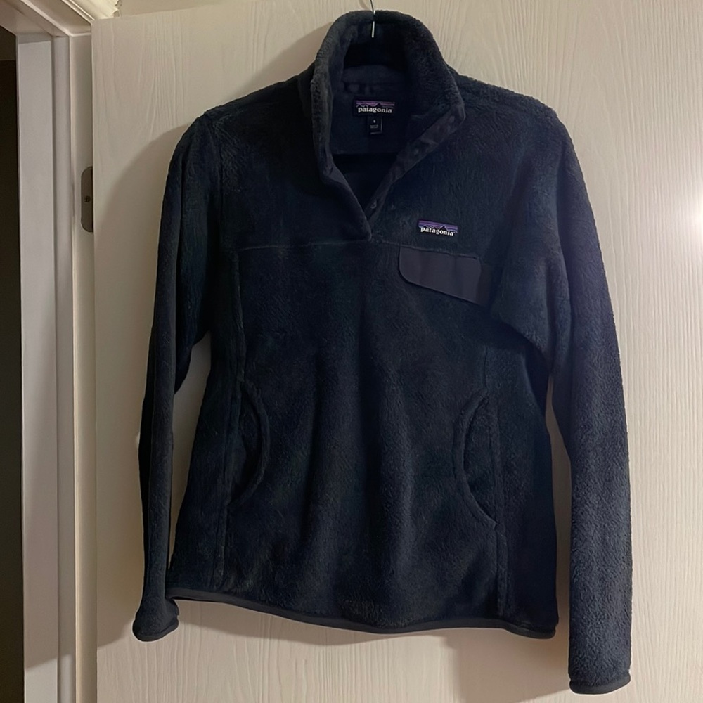 Patagonia synchilla snap-fleece (Navy)